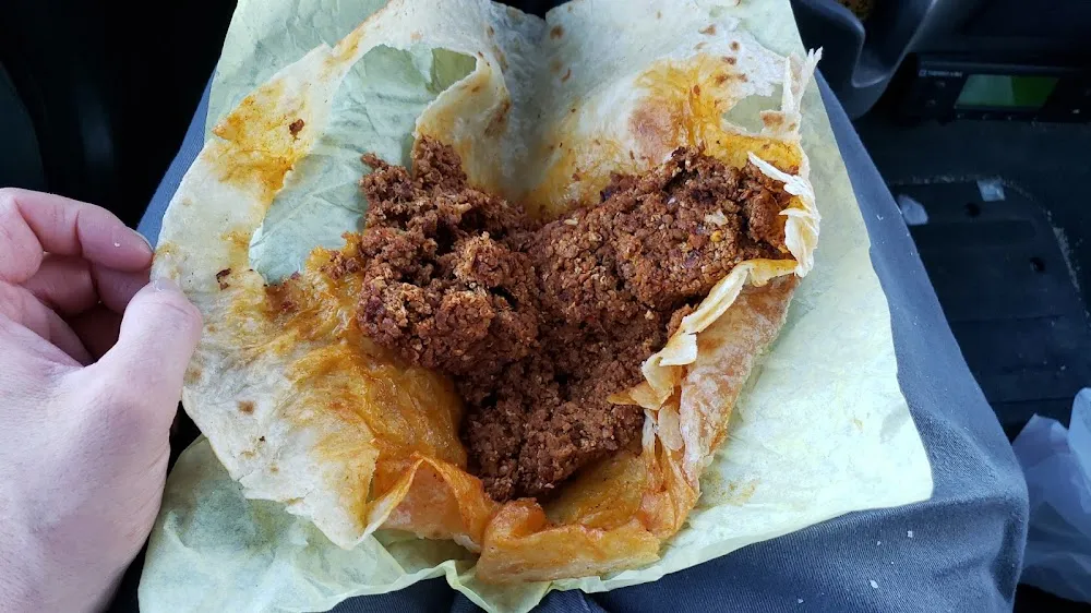 Sausage Potato Egg and Cheese Breakfast Burrito